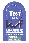 Certyfikat KWF