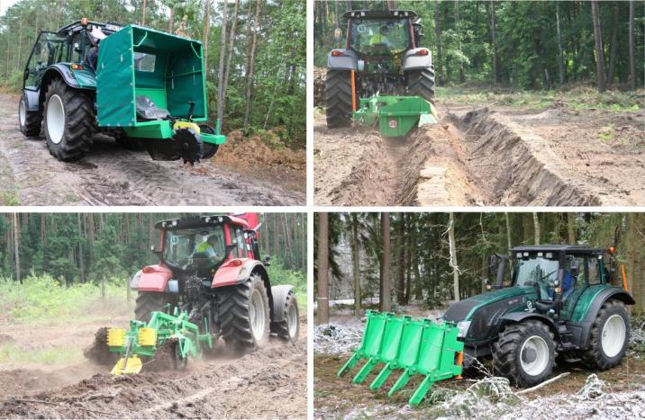 Zdjęcie maszyn do wynajmu