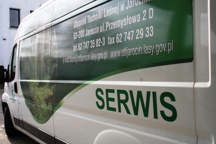 Samochód serwisowy OTL Jarocin